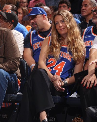 Maggie Rogers at New York Knicks vs Cleveland Cavaliers Game in May 2026 - Photo 4