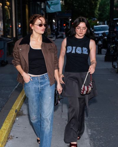 Maisie Williams and Joey King Attend Press Day in New York July 2026
