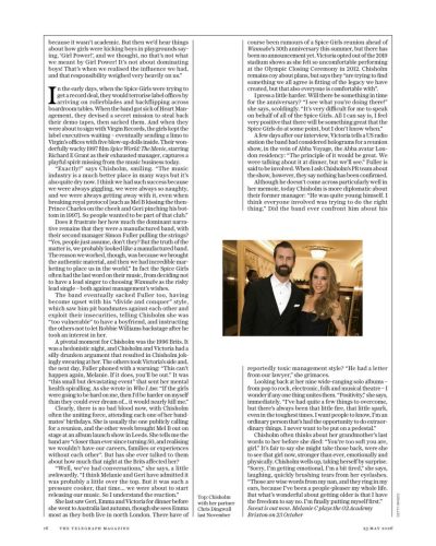 Melanie Chisholm in the Telegraph Magazine May 2026 - Photo 3