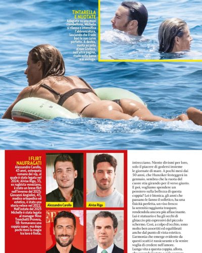 Michelle Hunziker in Gente Italy July 2026 - Photo 2