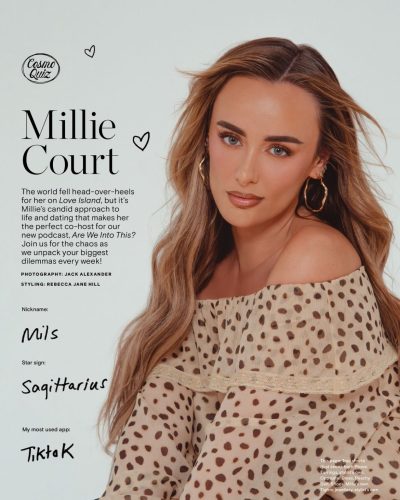 Millie Court in Cosmopolitan UK, August/September 2026