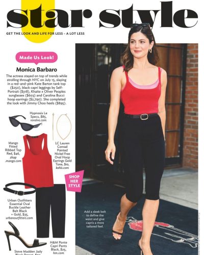 Monica Barbaro in Us Weekly, August 2026