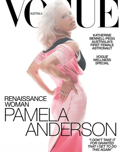 Pamela Anderson for Vogue Australia August 2026