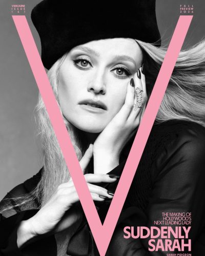 Sarah Pidgeon for V Magazine, Fall Preview 2026