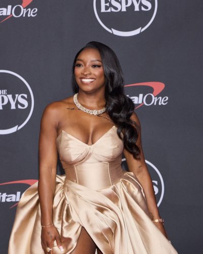 Simone Biles at the 2026 Espy Awards in New York City July 2026