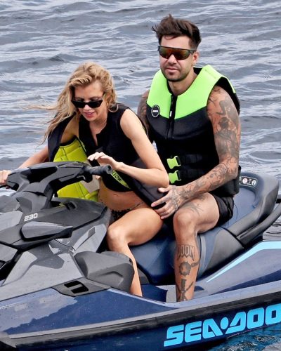 Stella Amxwell Enjoys a Jet Ski Ride in Ibiza, July 2026