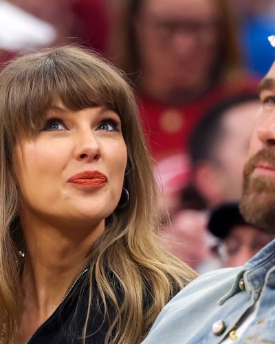 Taylor Swift and Travis Kelce at Game Three of Nba Eastern Conference Finals 2026