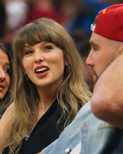 Taylor Swift and Travis Kelce at Game Three of Nba Eastern Conference Finals 2026 - Photo 2