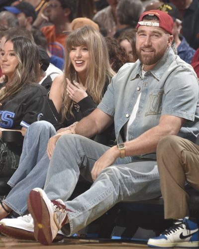 Taylor Swift and Travis Kelce at Game Three of Nba Eastern Conference Finals 2026 - Photo 6