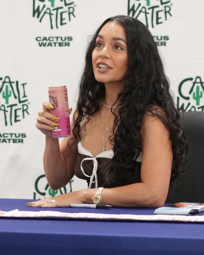 Vanessa Hudgens Promotes Caliwater at Sprouts Event in Downey 2026