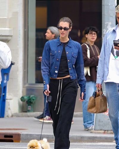 Vittoria Ceretti Departs Sant Ambroeus Restaurant in New York City April 2026 - Photo 2