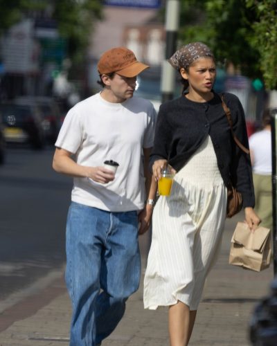 Zendaya and Tom Holland Enjoy Coffee Together in London July 2026
