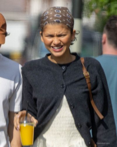 Zendaya and Tom Holland Enjoy Coffee Together in London July 2026 - Photo 6