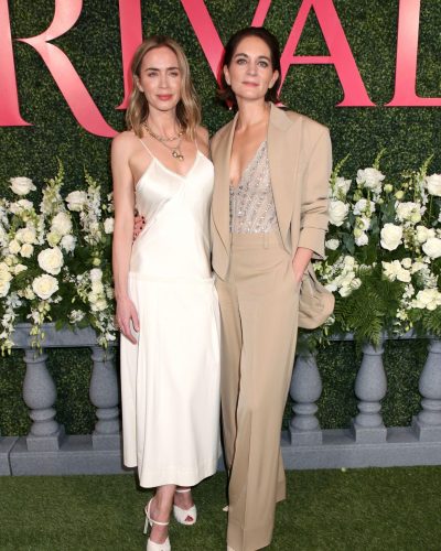 Emily and Felicity Blunt at Rivals Season 2 Screening in NYC May 2026