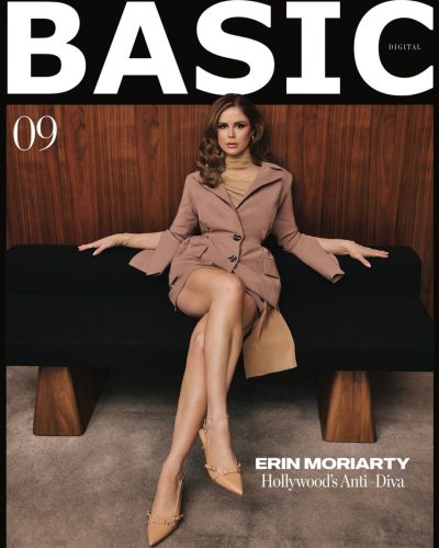 Erin Moriarty on the Cover of Basic Magazine May 2026