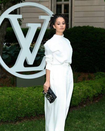Lena Mahfouf at Louis Vuitton Cruise Collection Show in New York City 2026