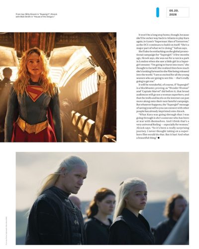 Milly Alcock in Variety Magazine May 2026 - Photo 4
